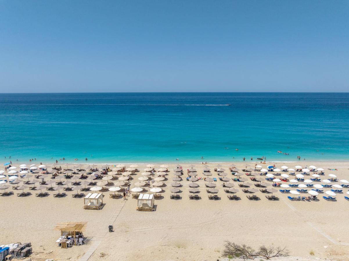Monato Luxury Apartments Ayios Nikitas Ngoại thất bức ảnh